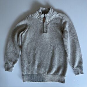 Carters Kids Boys Sweater knit size 7 cream - Like NEW